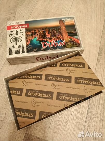 Деревянный пазл 105 деталей 280х200мм