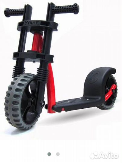 Двухколесный самокат Kicker Red Y-Bike