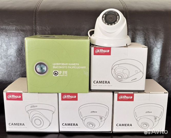 IP видеокамеры Dahua 2Мп, PoE