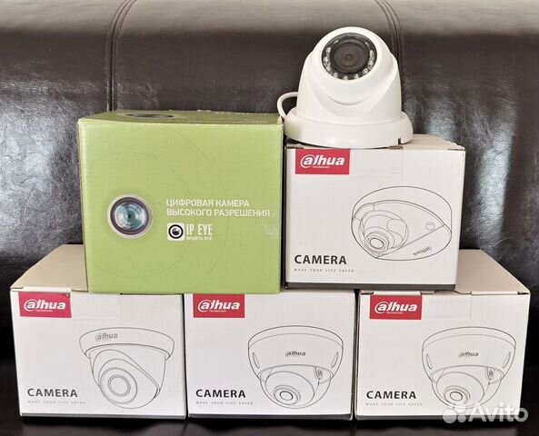 IP видеокамеры Dahua 2Мп, PoE