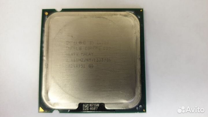 Процессор Intel Core2 Duo 2.66Ггц + кулер и другие