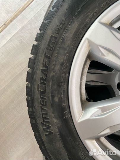 Зимняя резина с литыми дисками R15
