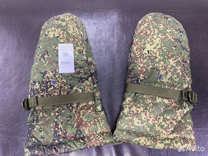 Варежки рукавицы теплые армейские вкпо
