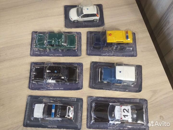 Полицейские машины мира 1:43 деАгостини