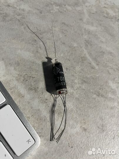 Лампа Telefunken AC 701 новая из старых запасов