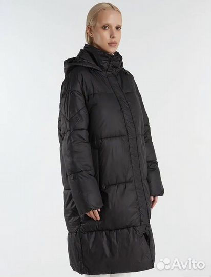 Стеганое пальто