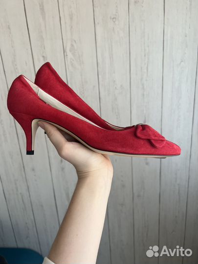 Туфли loriblu италия (красные 38,5-39)