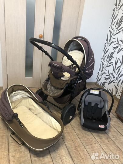 Коляска zippy 3 в 1
