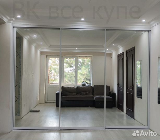 Двери купе в нишу