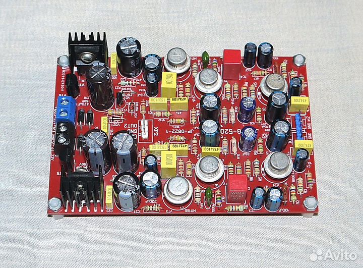 MM Фонокорректор GE транзисторах JBL SG-520