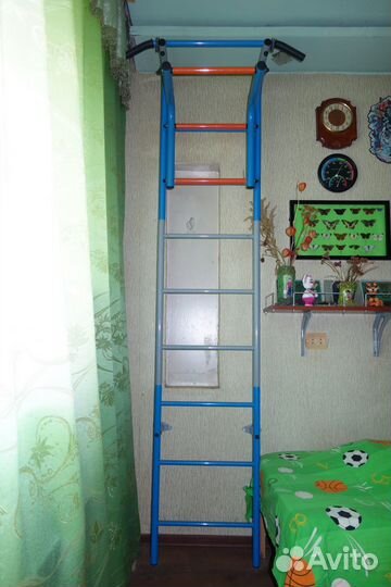 Шведская стенка детская, турник