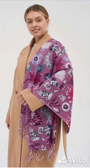 Шарфы и палантины новый