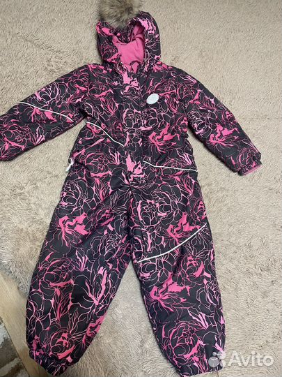 Зимний комбинезон для девочки 104
