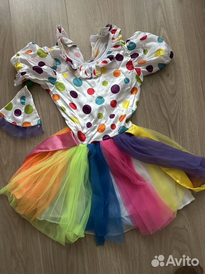 Костюм клоун карнавальный