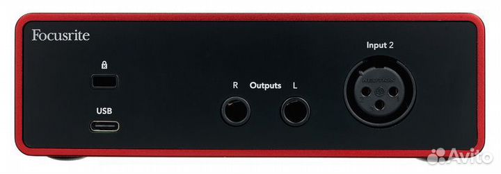 Звуковая карта focusrite Scarlett Solo 4th Gen