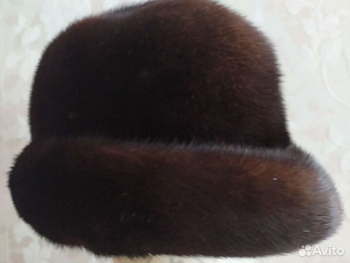 Шапка норковая женская бу