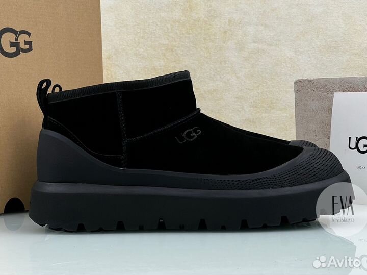 Ugg Мужские угги Ultra Mini Hybrid Black