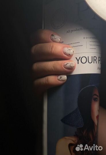 Маникюр с покрытием гель лак