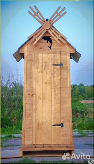 Дачный туалет с установкой TOP226