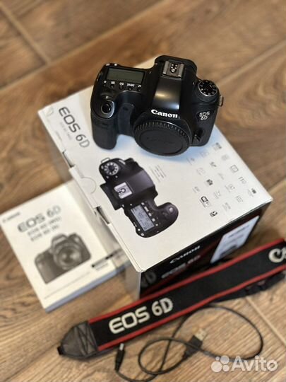 Зеркальный фотоаппарат canon 6d
