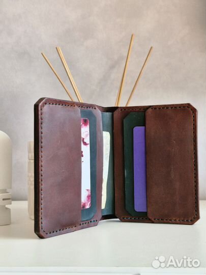 Кошелек мужской из натуральной кожи