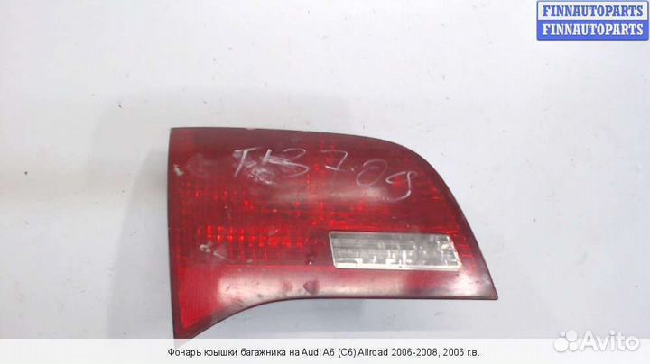Фонарь внутренний лево на Audi A6 Allroad