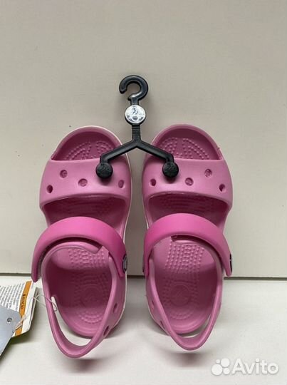 Crocs для девочек c8; c12 сандали детские