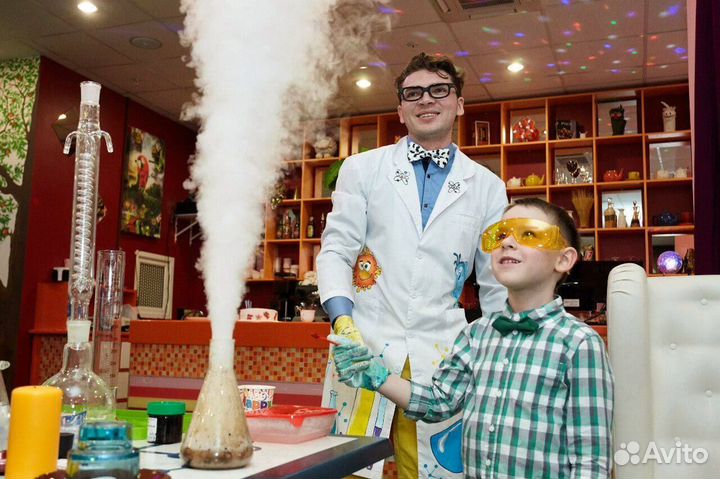 Аниматоры, химическое шоу, бумажное шоу