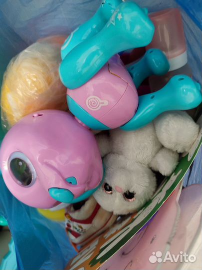 6 пакетов игрушек для девочки 3-5лет обувь одежда