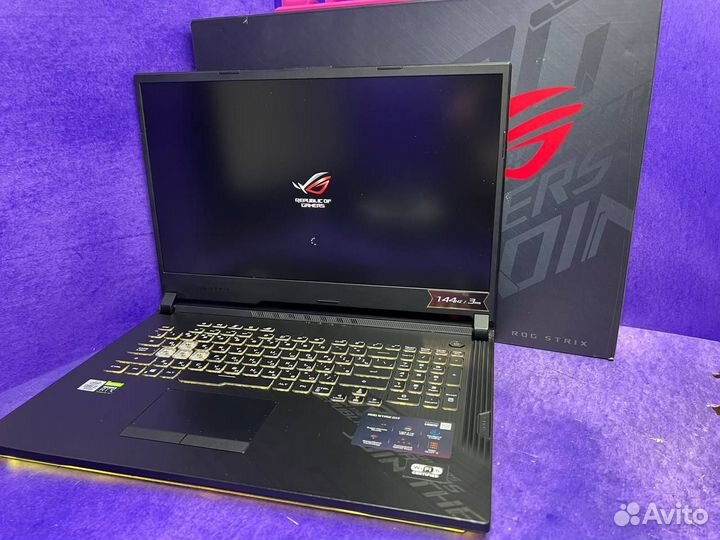 Игровой ноутбук asus Rog strix RTX 2070/i7