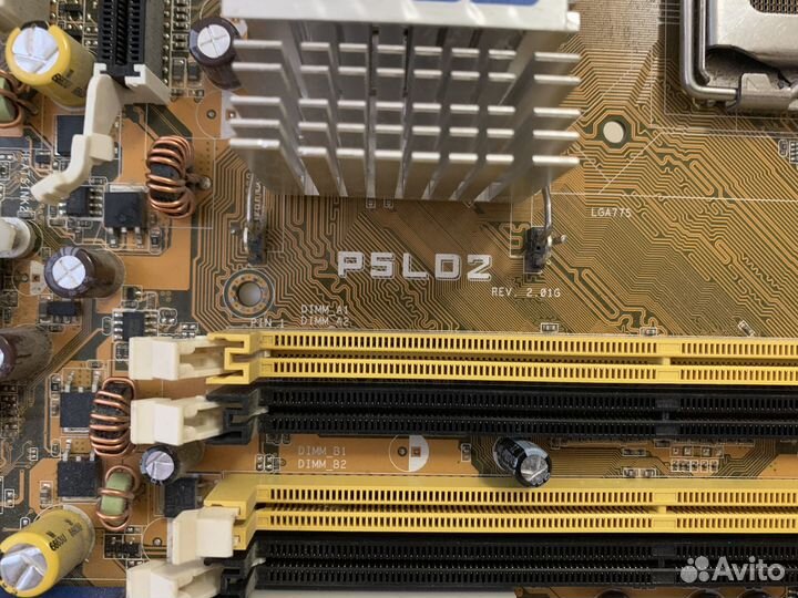 Материнская плата Asus P5LD2