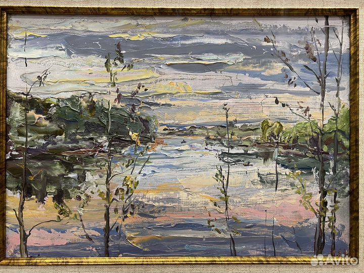 Картина маслом пейзаж