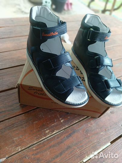 Ортопедические сандали размер 36 на мальчика