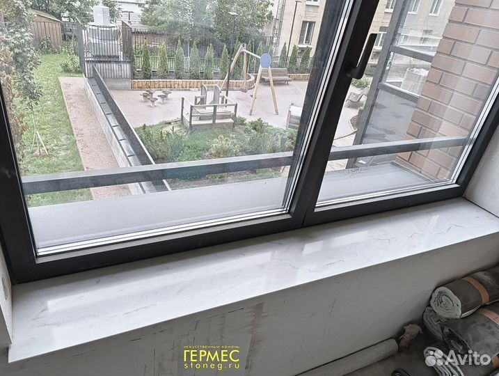 Мраморные подоконники для всех типов окон м2