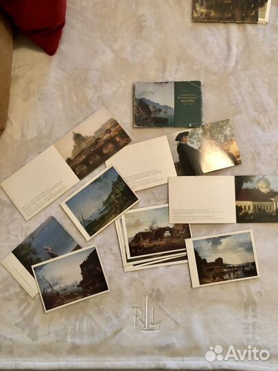 Наборы открыток СССР Ленин и живопись