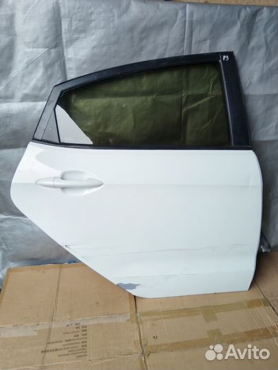 Дверь задняя правая на kia rio 3 седан