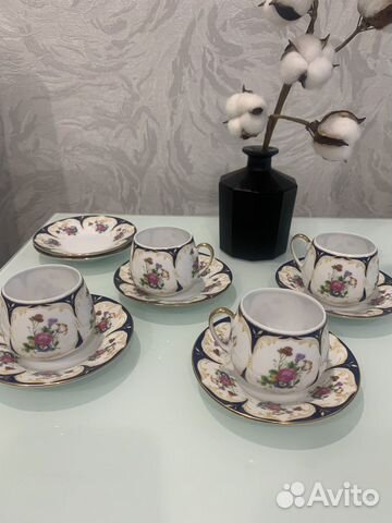 Кофейный набор фарфор