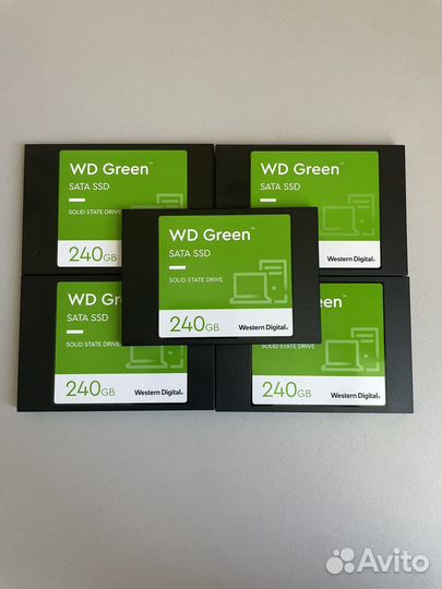 SSD накопитель WD Green WDS240G3G0A 240гб