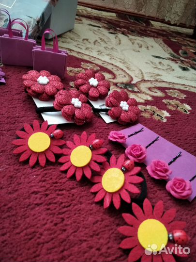 Резинки для волос ручной работы