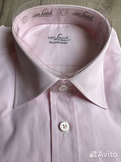 Van Laack сорочка (рубашка) / новая / 43 / rigo