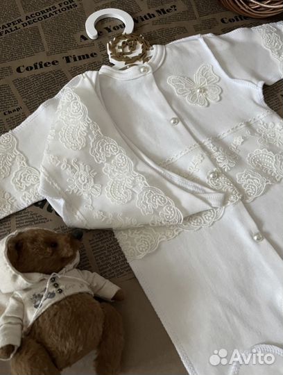 Детский костюм на выписку новый