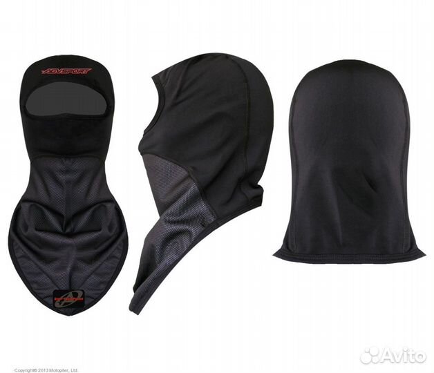 Мотоподшлемник хлопок неопрен синтетика шелк