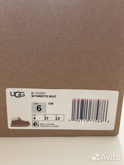 Ugg женские на платформе 37