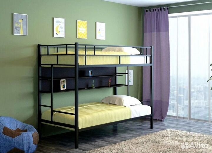 Детская кровать двухъярусная