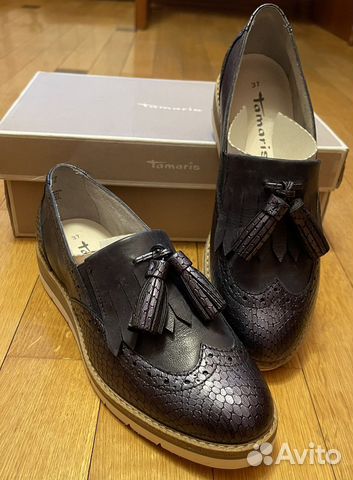 Обувь Лоферы женские Tamaris натуральная кожа 37
