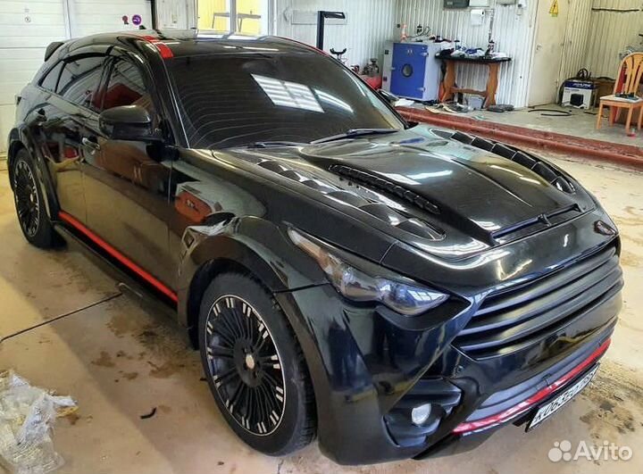 Капот на Infiniti fx 37 Agressor