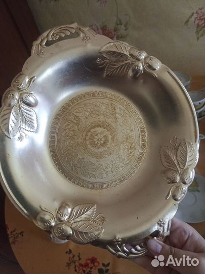 Тарелка-блюдце/сухарница/фруктовница СССР