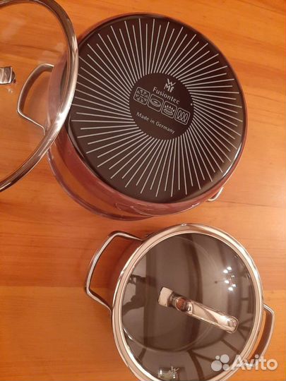 Кастрюли WMF fusiontec mineral Rose 4 пр