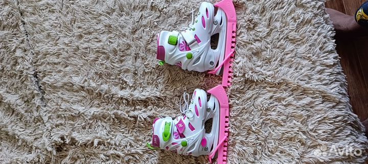 Коньки детские раздвижные nordway