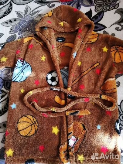 Детский махровый халат